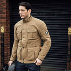 Merlin (2025) Jacket - Burslem Eco Laminated (AA) - Sand