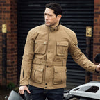 Merlin (2025) Jacket - Burslem Eco Laminated (AA) - Sand