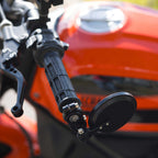 Oxford - Fold-Away Bar End Mirror SET - Black (OX514)