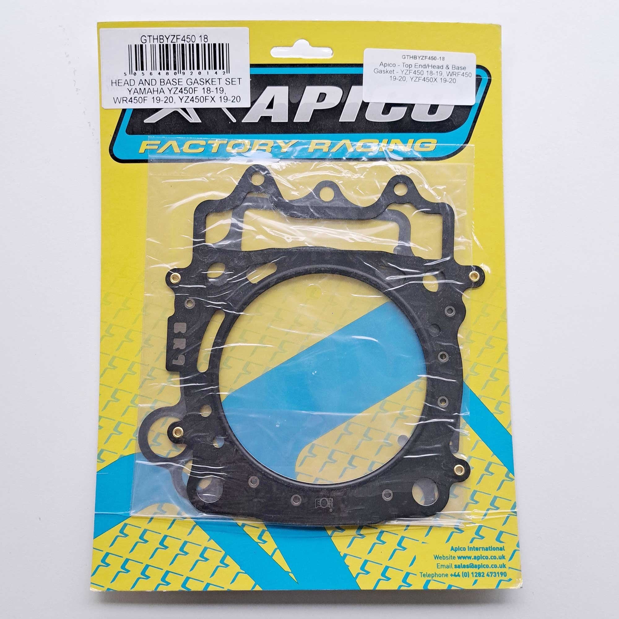 Apico - Top End Gasket Kit - YZF450 18-19, WRF450 19-20, YZF450X 19-20
