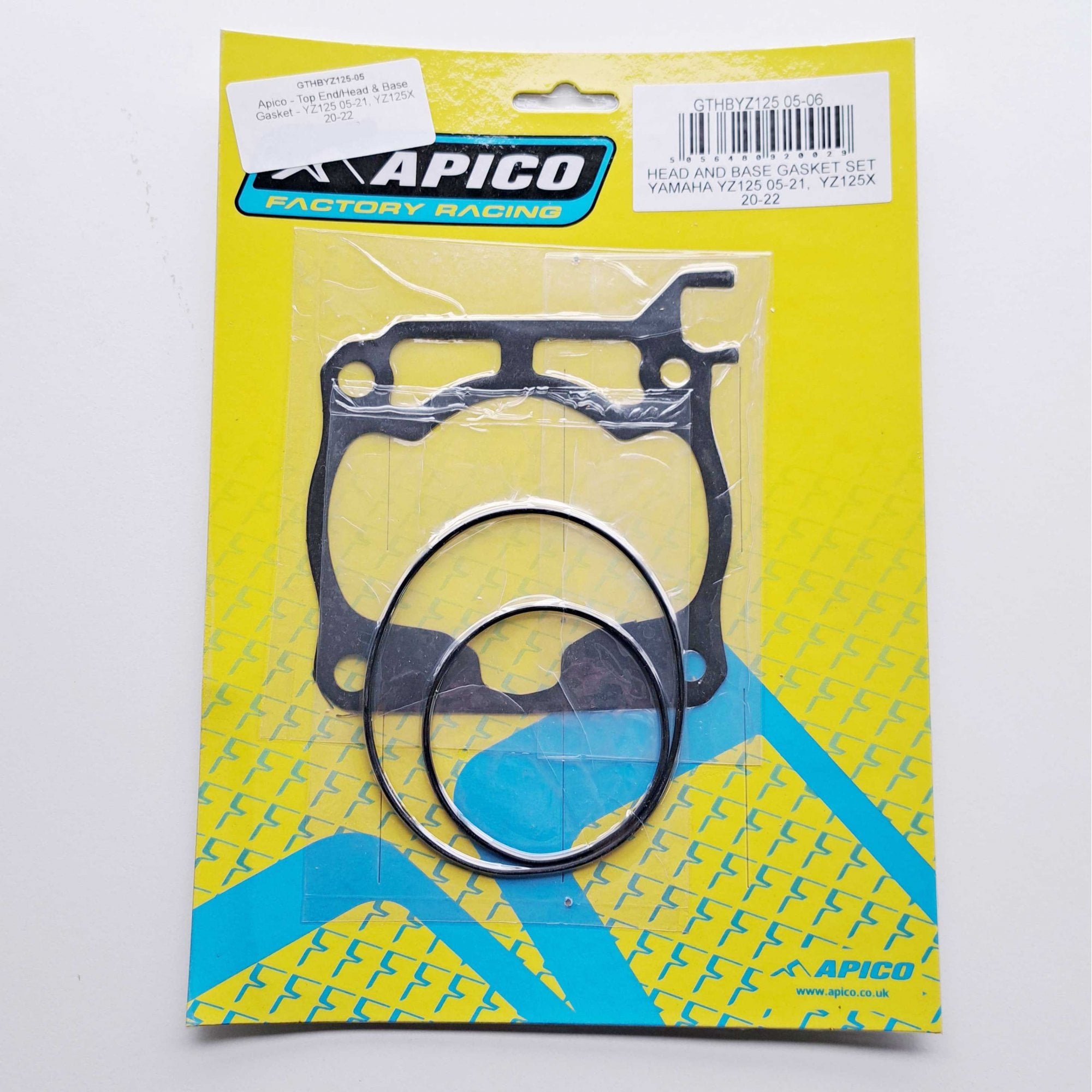 Apico - Top End Gasket Kit - YZ125 05-21, YZ125X 20-22