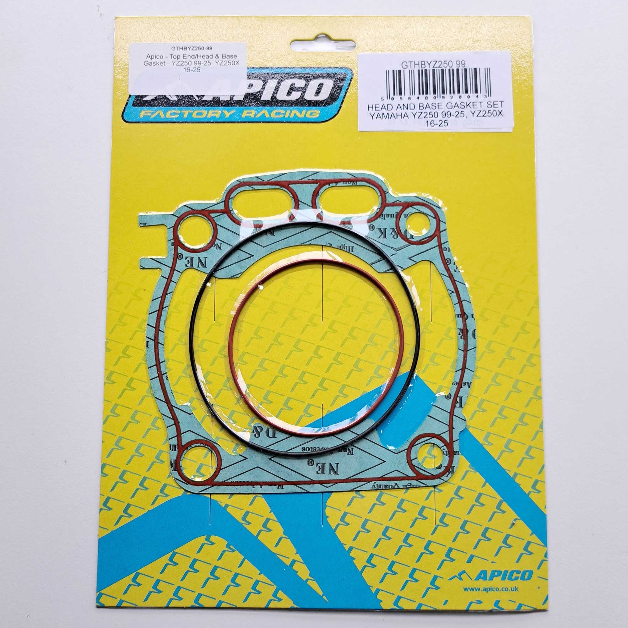 Apico - Top End Gasket Kit - YZ250 99-26, YZ250X 16-26, Fantic XX250 22-26