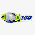 100% MX | MTB Goggles - Armega FORECAST Roll-Off System (BLUE/WHITE)