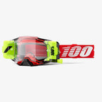 100% MX | MTB Goggles - Armega FORECAST Roll-Off System (RED)
