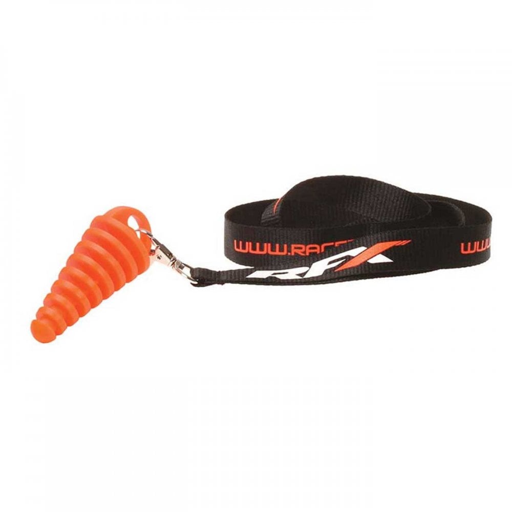 Race Fx - Exhaust Bung - Race 2T (Orange) Includes Lanyard