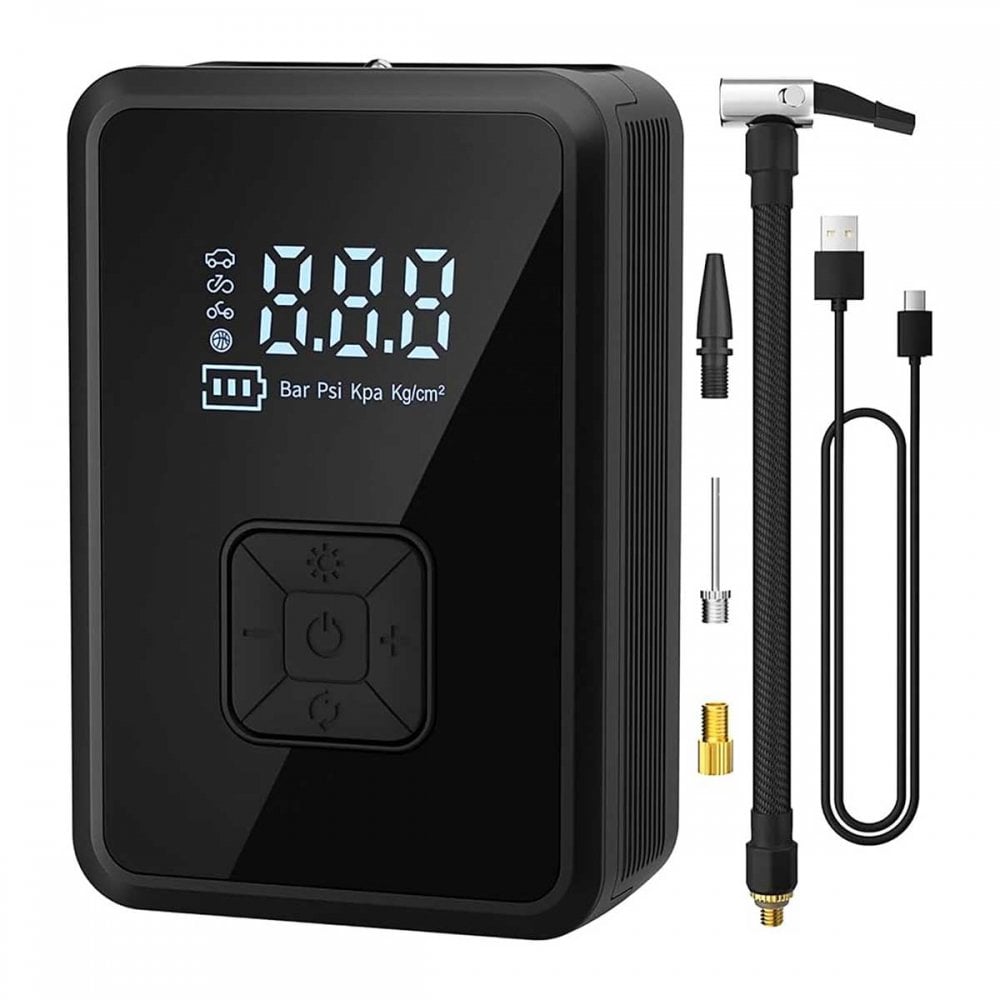 Rokit -Up Tyre Inflator - 5200 mAh (Black)