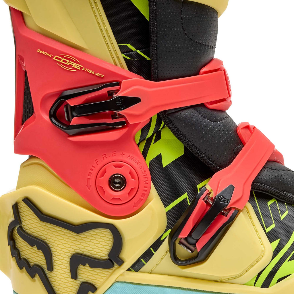 FOX Racing Motocross Boots - INSTINCT 2.0 ELEVATED Limited Edition (Lemonade)