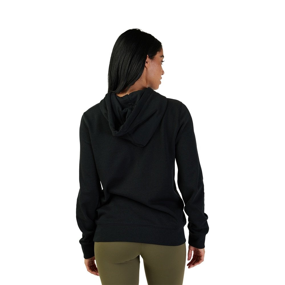 FOX Racing Women's Hoodie - FOX HEAD Fleece Pullover (Black/Pink)