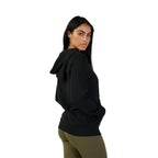FOX Racing Women's Hoodie - FOX HEAD Fleece Pullover (Black/Pink)