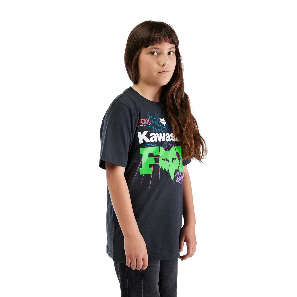 Fox (SALE) Youth T-Shirt - KAWASAKI Tee (Black)