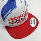 Fox (SALE) Youth Cap - HONDA Snapback Hat (White/Red/Blue)