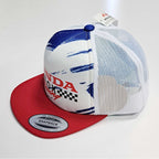 Fox (SALE) Youth Cap - HONDA Snapback Hat (White/Red/Blue)
