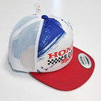 Fox (SALE) Youth Cap - HONDA Snapback Hat (White/Red/Blue)