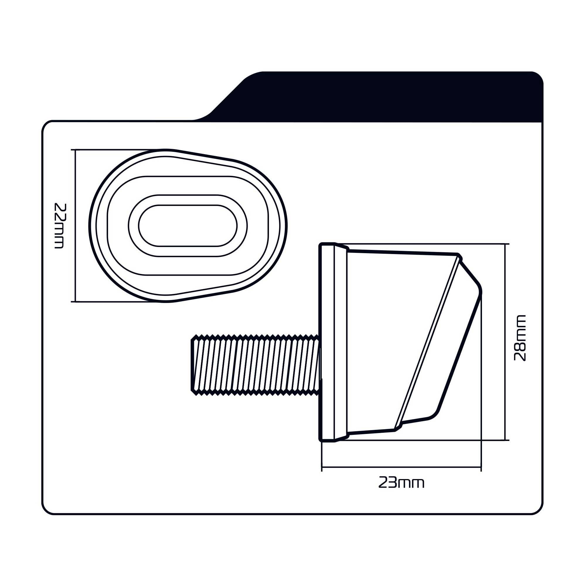 Oxford Indicators - DarkEye - Flush Fit Micro Indicators - EL352