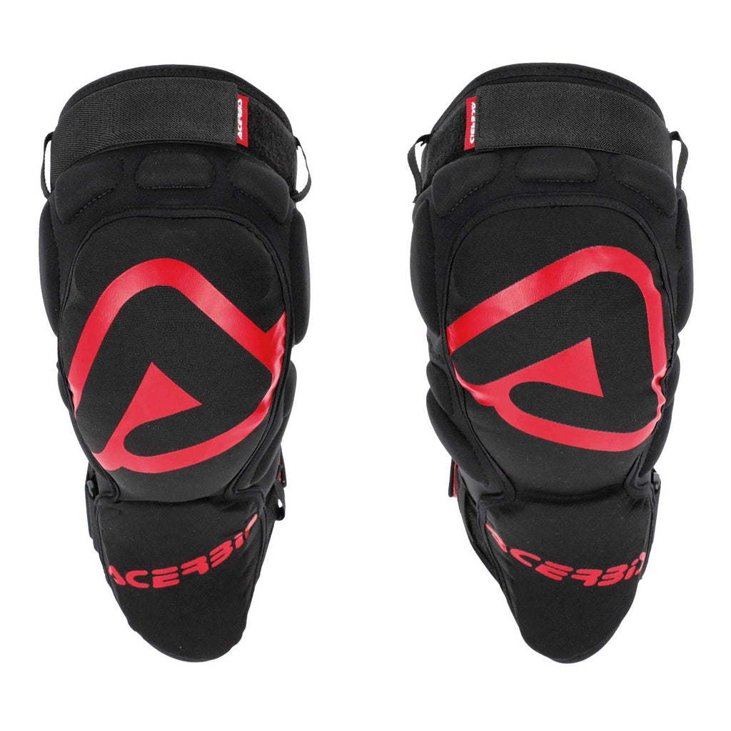 Acerbis (MX26) Armour, Knee - X-Knee Soft (Black/Red)