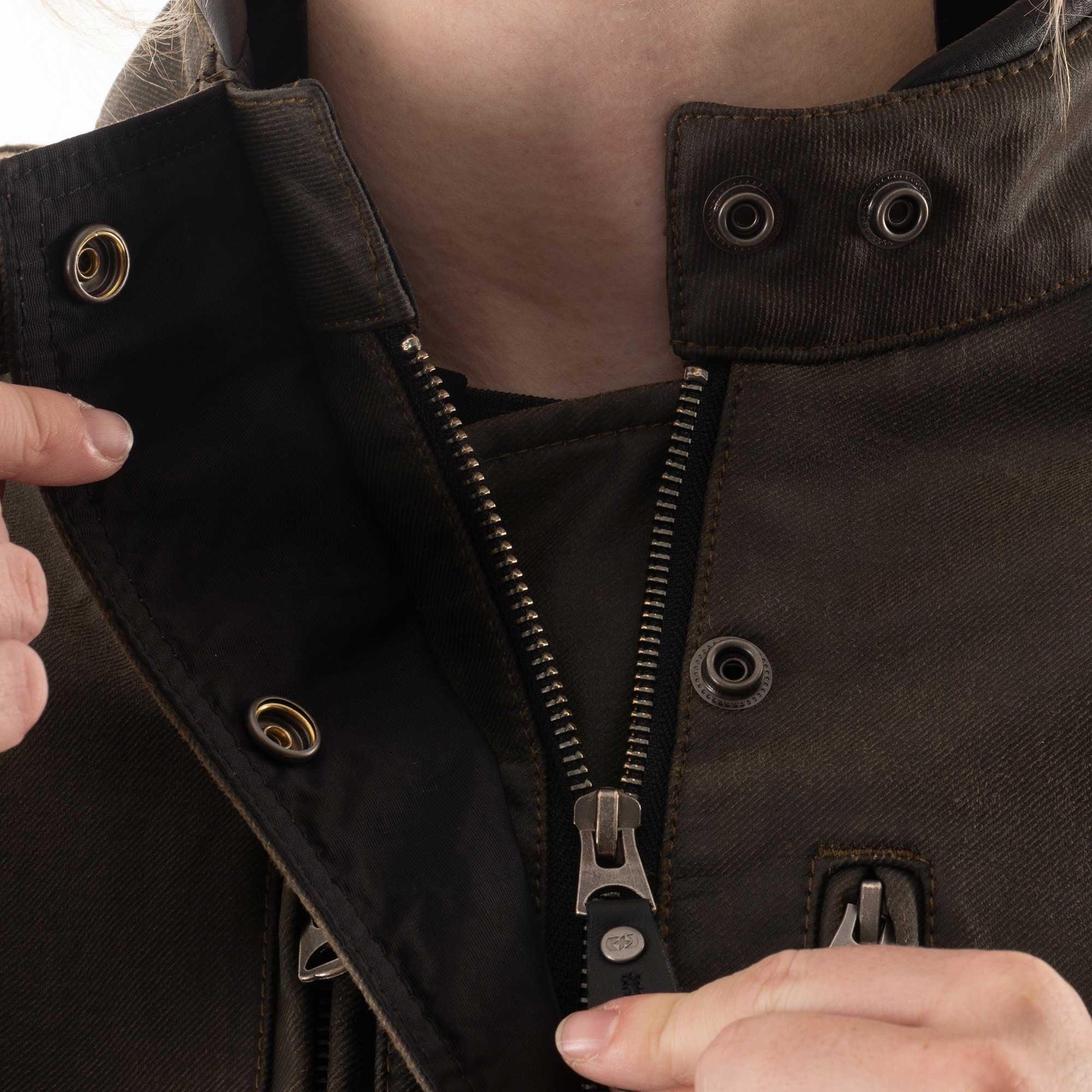 Oxford (2025) Women's Jacket - Sterling D2D Wax - Khaki