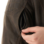 Oxford Women's  Sterling D2D Wax Jacket (Khaki)
