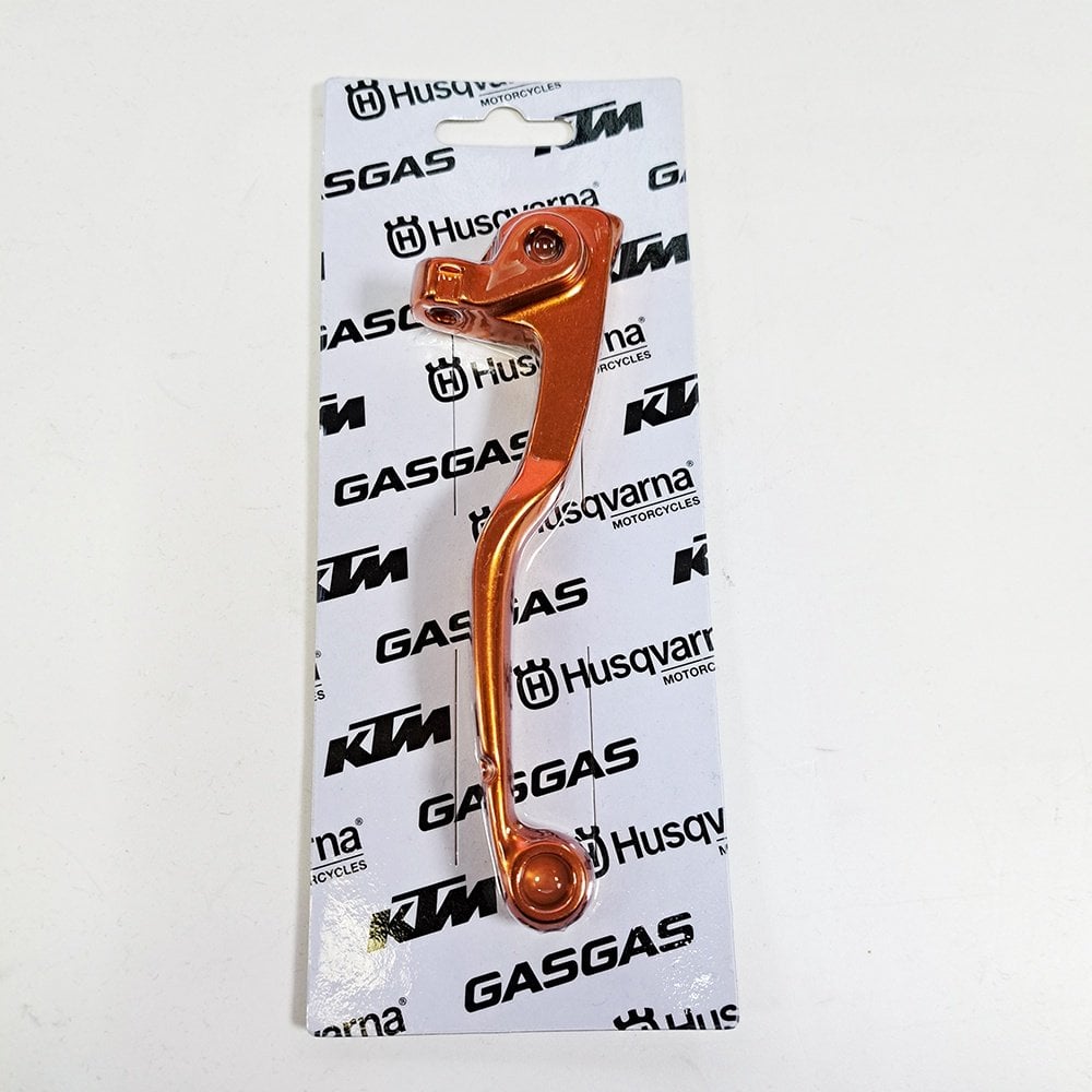 KTM Genuine Part - LEC53 - Clutch Lever - ORANGE - KTM 06-27 (CHECK), Husqvarna 09-27 (CHECK), Gas Gas 125-450 21-23, Triumph 24-27, TM/Sherco/Beta RR >27 - K7800293120004