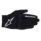 Alpinestars REEF V2 Motorcycle Short Textile Gloves (Black/White)