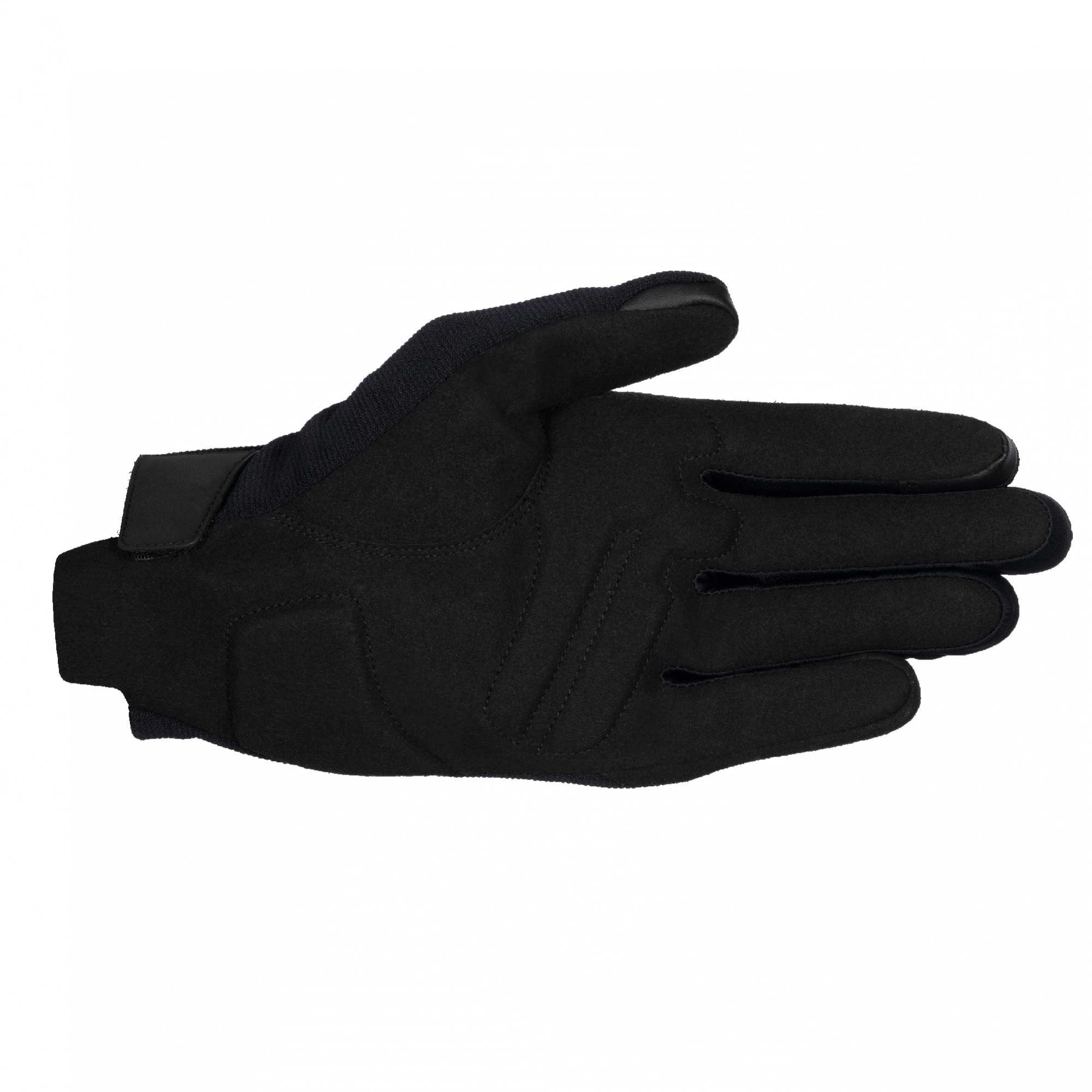 Alpinestars REEF V2 Motorcycle Short Textile Gloves (Black/White)