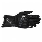 Alpinestars SP-3 Motorcycle Sports Leather Gloves (Black)