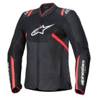 Alpinestars Women's T-SPS V2 AIR Motorcycle Vented Jacket (Black/Diva Pink)