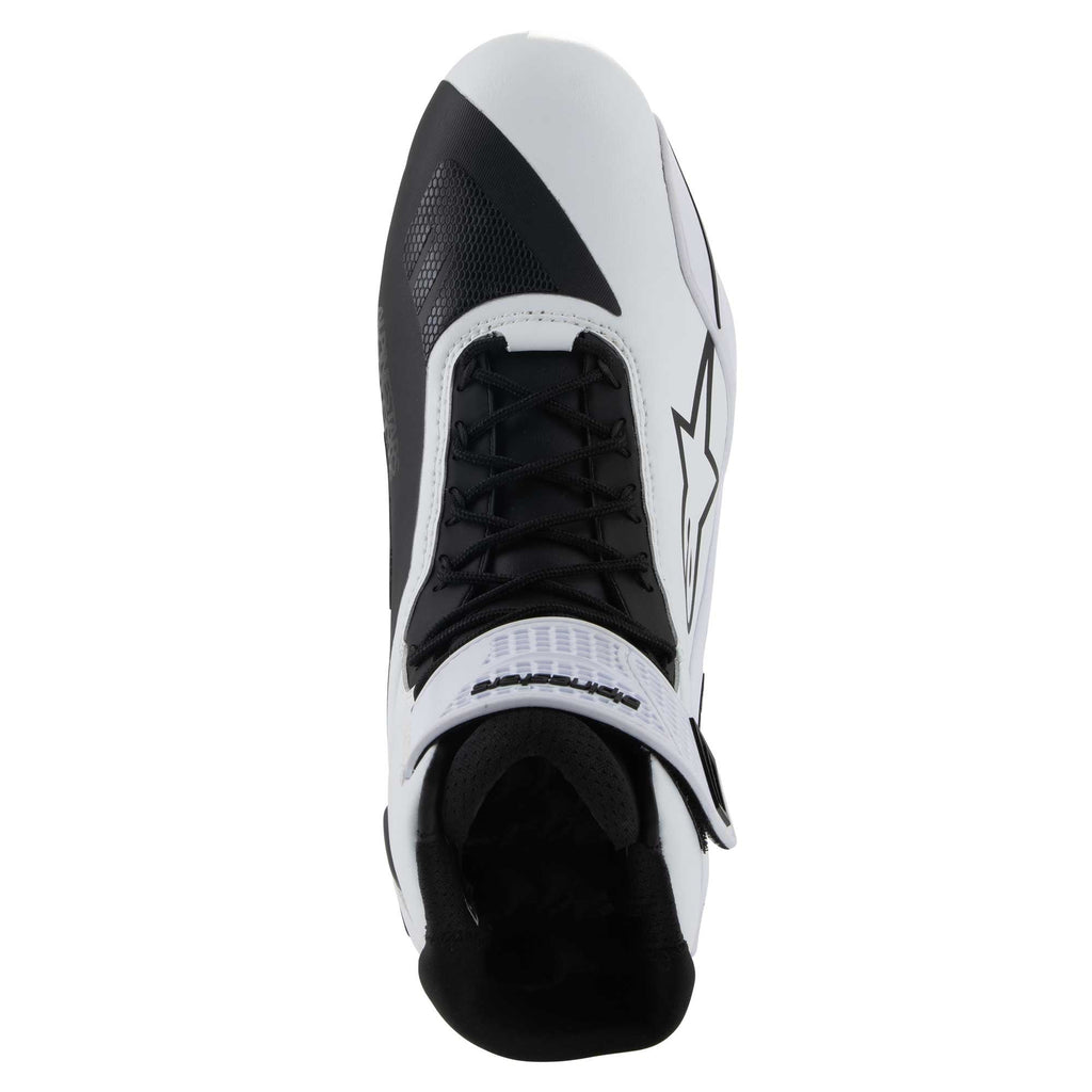 Alpinestars Women's Faster-4 Motorcycle Riding Shoes (White/Black)