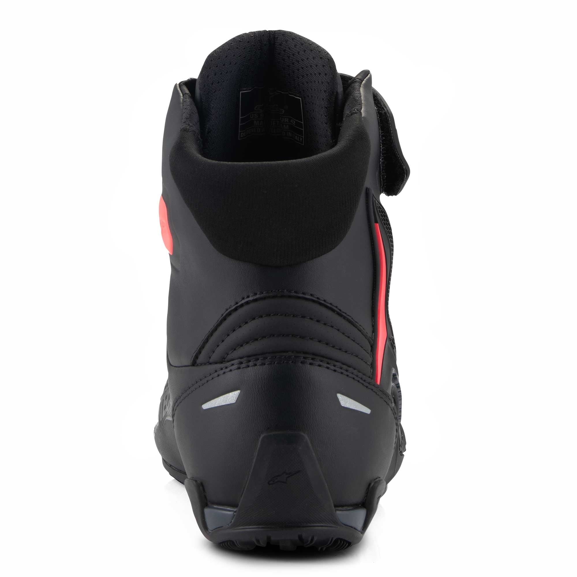Alpinestars Women's Faster-4 Motorcycle Riding Shoes (Black/Diva Pink)
