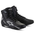 Alpinestars Faster-4 Motorcycle Riding Shoes (Black/White)