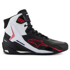 Alpinestars Faster-4 Motorcycle Riding Shoes (Black/White/Red)