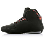 Alpinestars Sektor Waterproof Motorcycle Riding Shoes (Black/Dark Grey/Red Fluo)