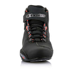 Alpinestars Sektor Waterproof Motorcycle Riding Shoes (Black/Dark Grey/Red Fluo)