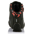 Alpinestars Sektor Waterproof Motorcycle Riding Shoes (Black/Dark Grey/Red Fluo)