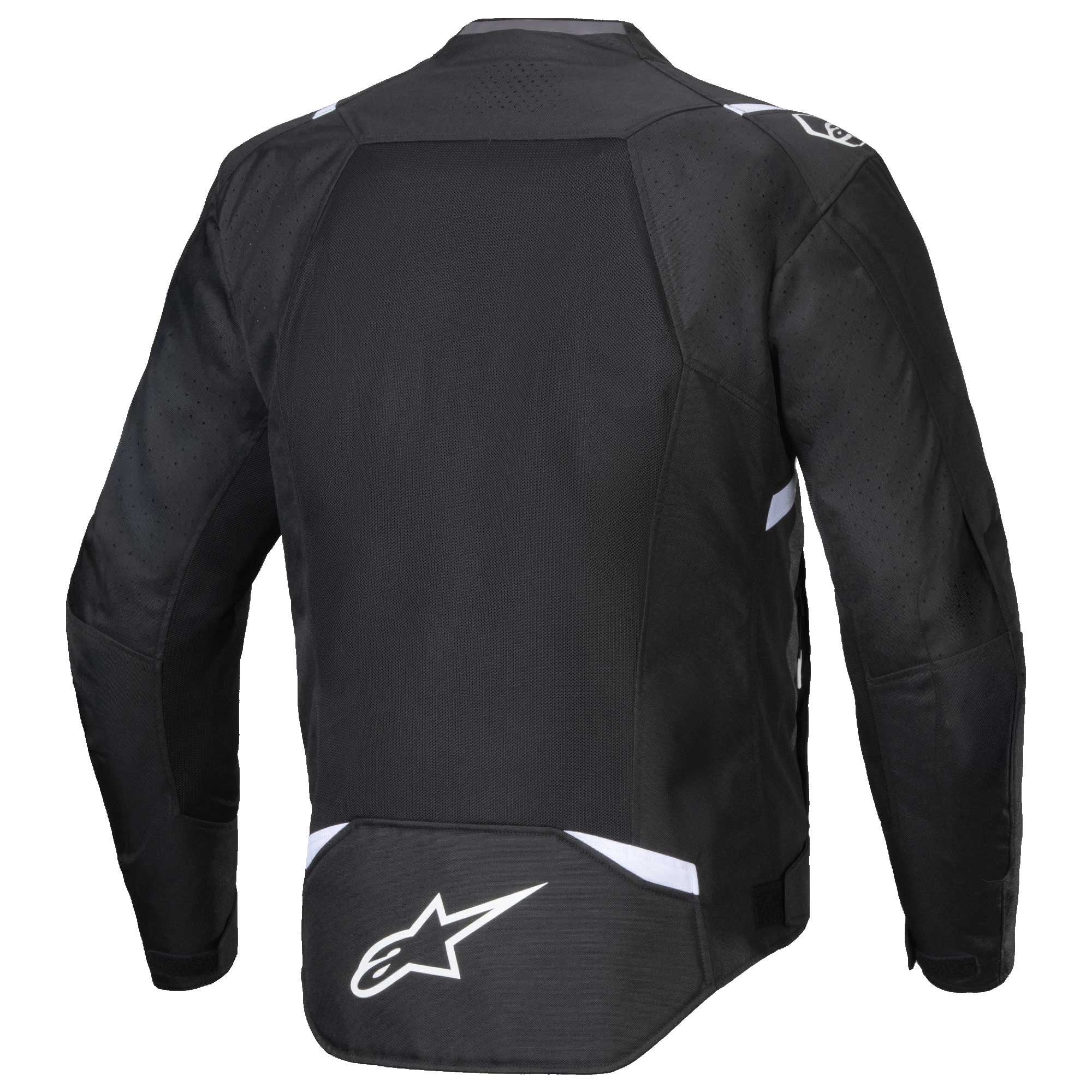 Alpinestars T-SPS AIR V2 Motorcycle Sports Vented Textile Jacket (Black/White)