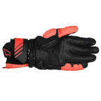 Alpinestars GP Plus R V3 Motorcycle Race Leather Gloves (Bright Red/Red Fluo/Black)