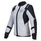 Alpinestars Stella ST-2 AIR Women's Motorcycle Vented Jacket (Ice Grey/Black)