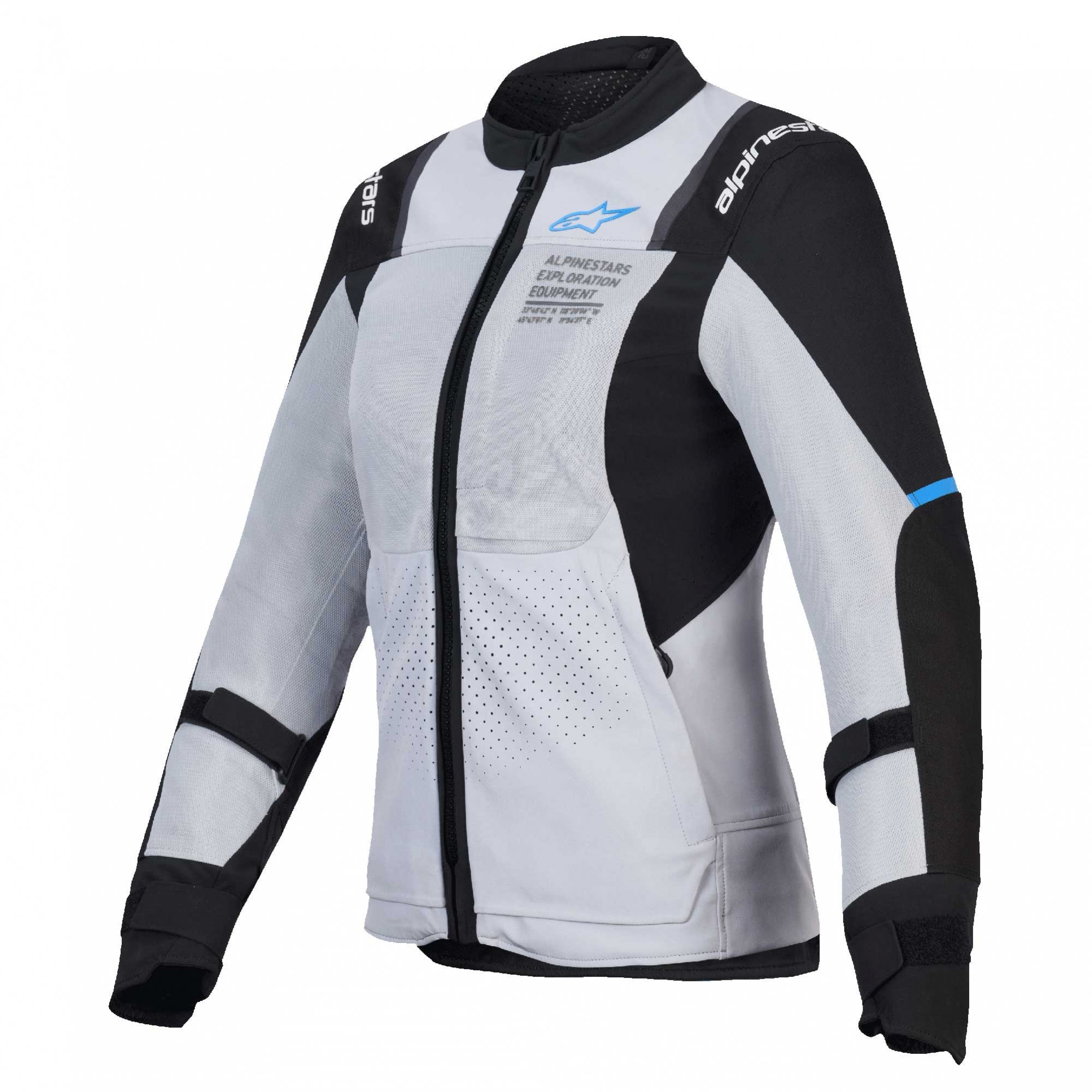 Alpinestars Stella ST-2 AIR Women's Motorcycle Vented Jacket (Ice Grey/Black)