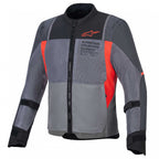 Alpinestars ST-2 AIR Motorcycle Touring Vented Jacket (Deep Grey/Dark Grey/Bright Red)