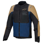 Alpinestars ST-2 AIR Motorcycle Touring Vented Jacket (Deep Blue/Dark Khaki/Black)