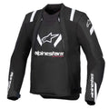 Alpinestars T-STUNT AIR Motorcycle Sports Textile Jacket (Black/White)