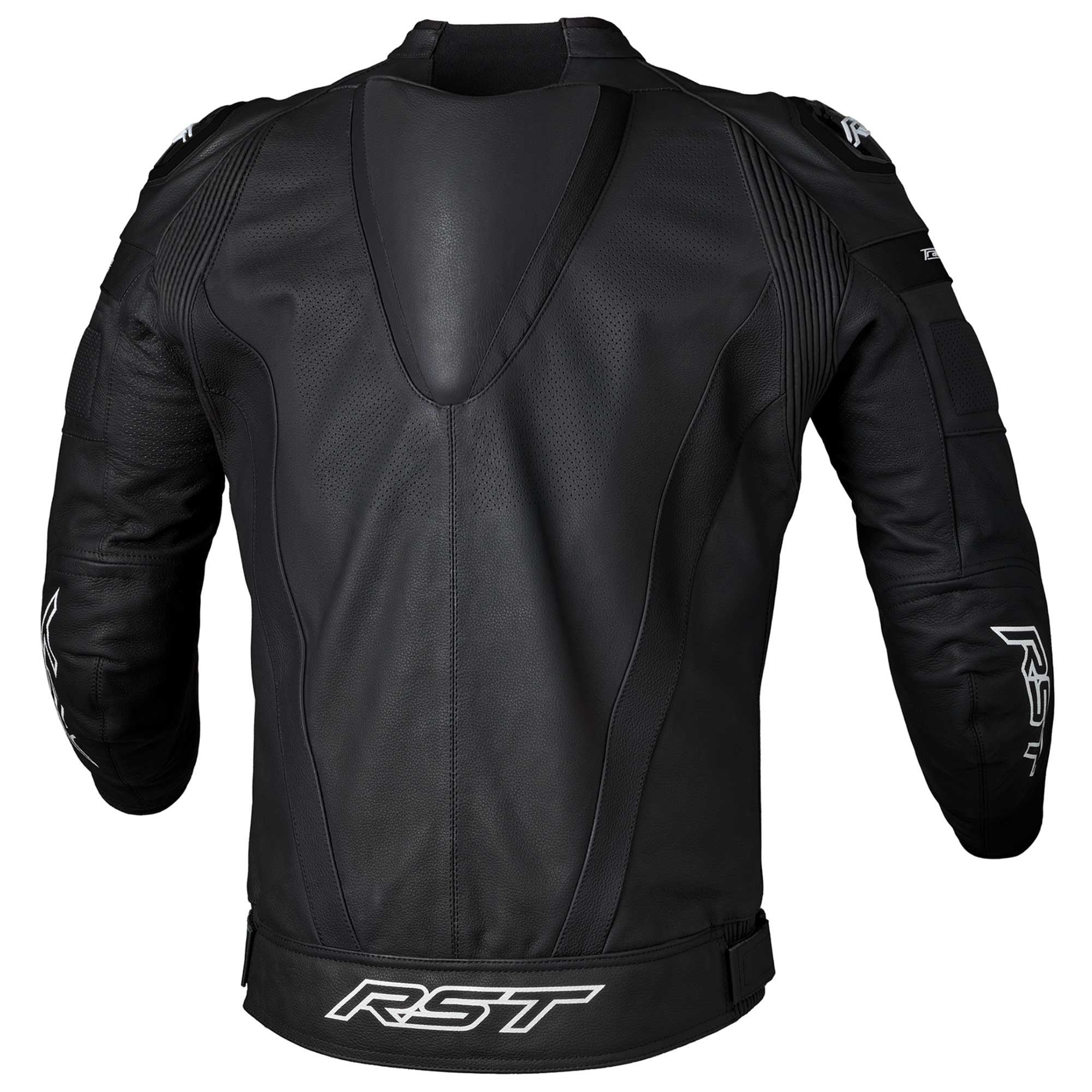 RST (2025) Jacket, Leather - Tractech Evo 5 CE (Black/Black)