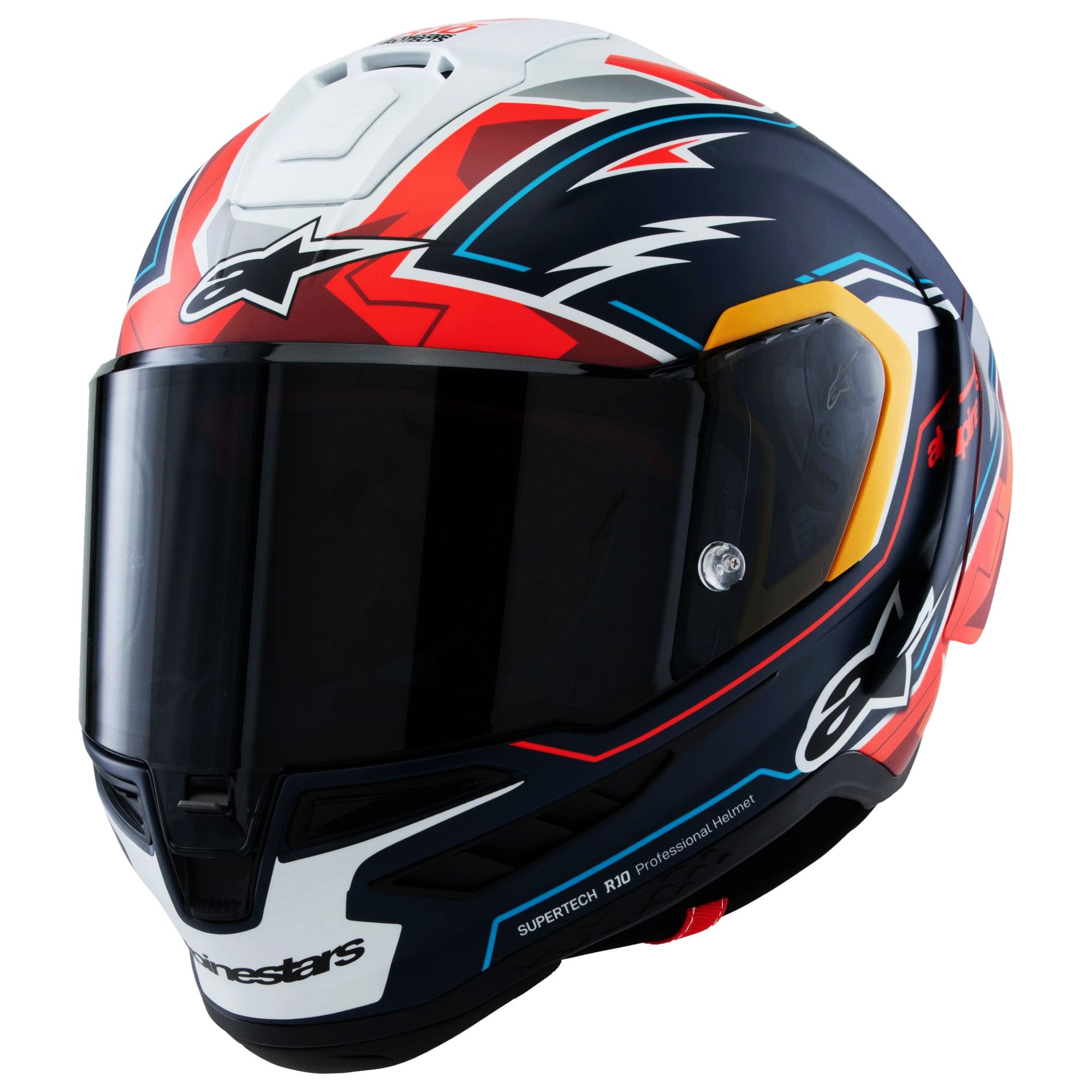 Alpinestars (Limited Edition) Helmet - Supertech R10 Pedro Acosta (Blue/Red/White Matt)