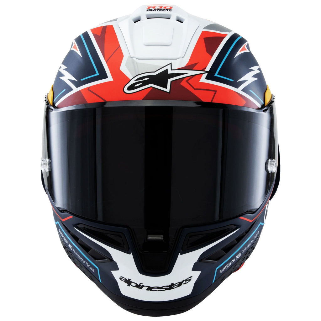 Alpinestars (Limited Edition) Helmet - Supertech R10 Pedro Acosta (Blue/Red/White Matt)