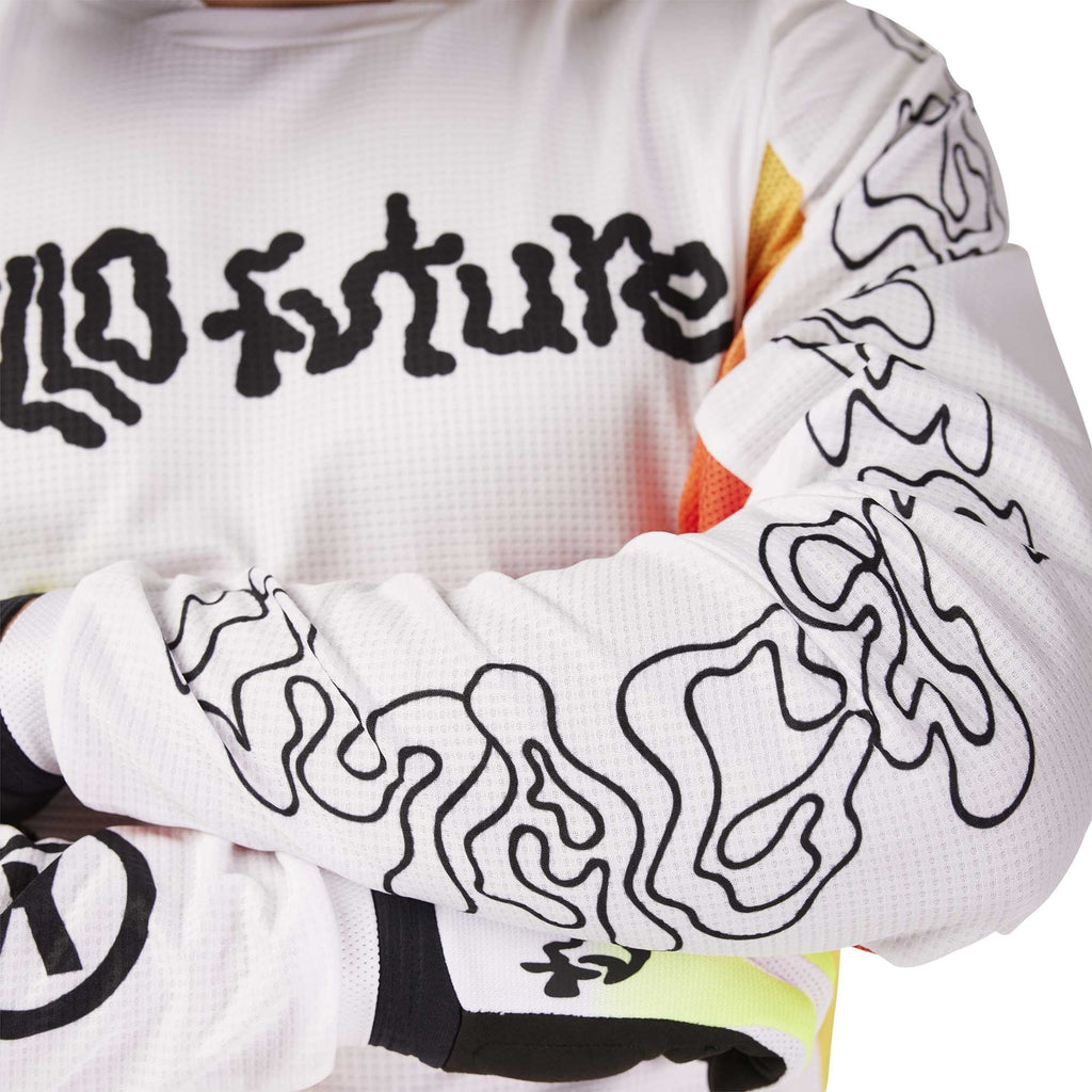 FOX (SALE) Jersey & Pant Kit - 180 HELLO FUTURE (White)