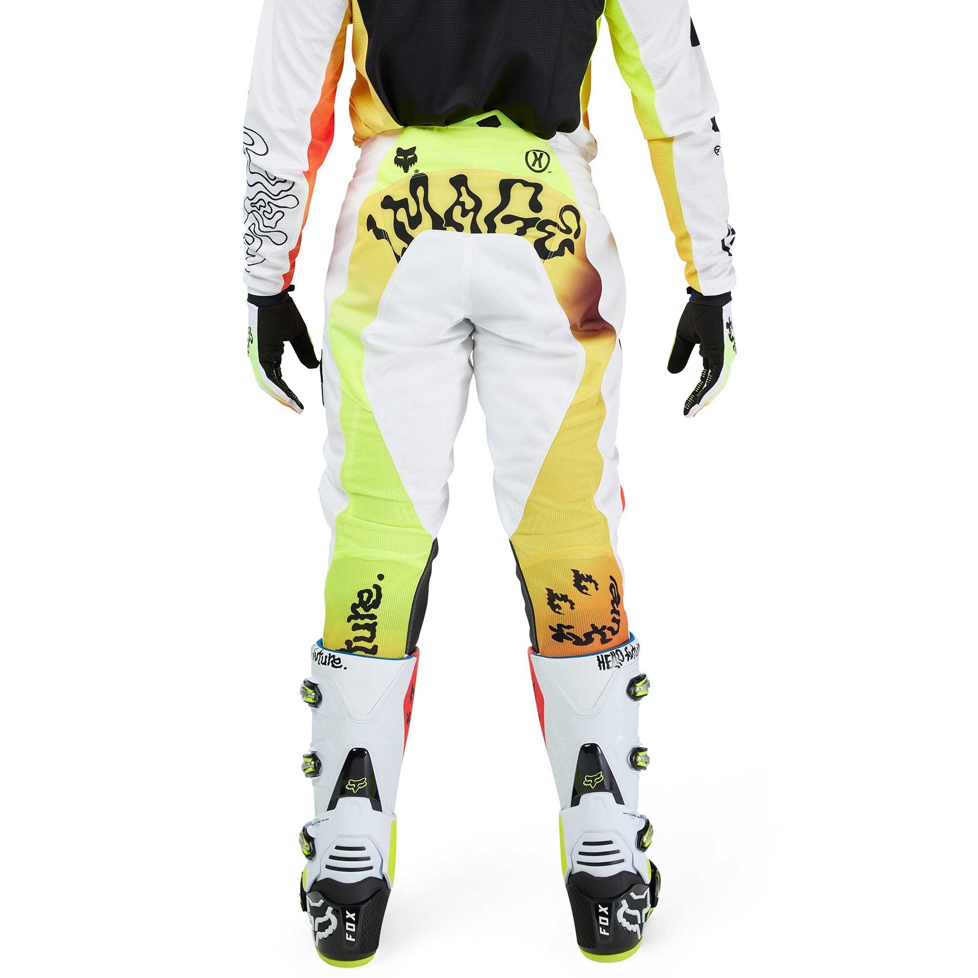 FOX (SALE) Jersey & Pant Kit - 180 HELLO FUTURE (White)