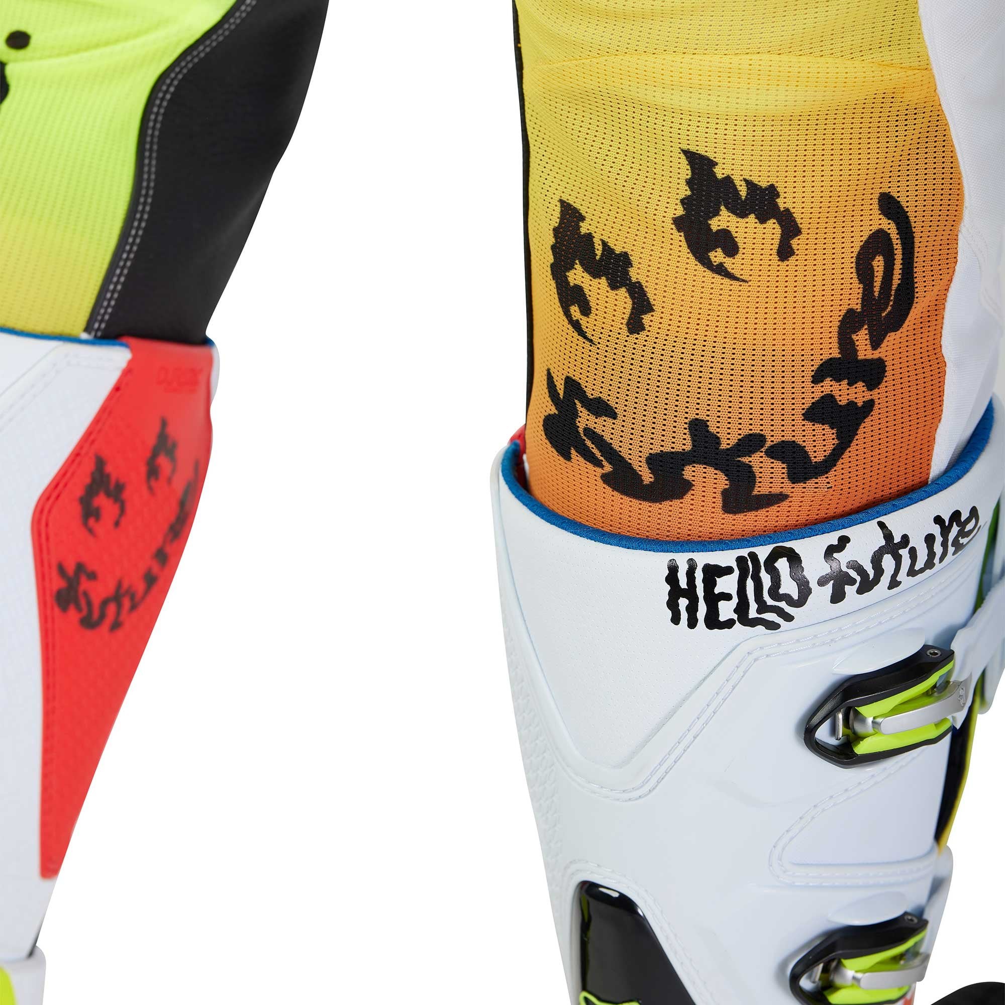 FOX (SALE) Jersey & Pant Kit - 180 HELLO FUTURE (White)