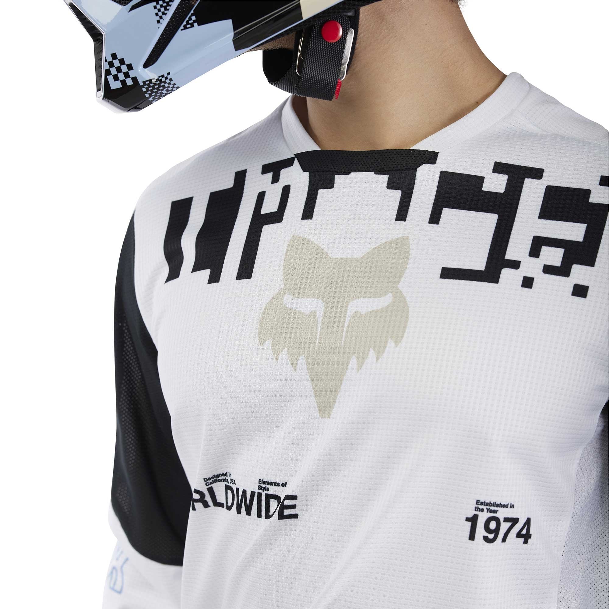 FOX (SALE) Jersey & Pant Kit - 180 DIGI Image (White)