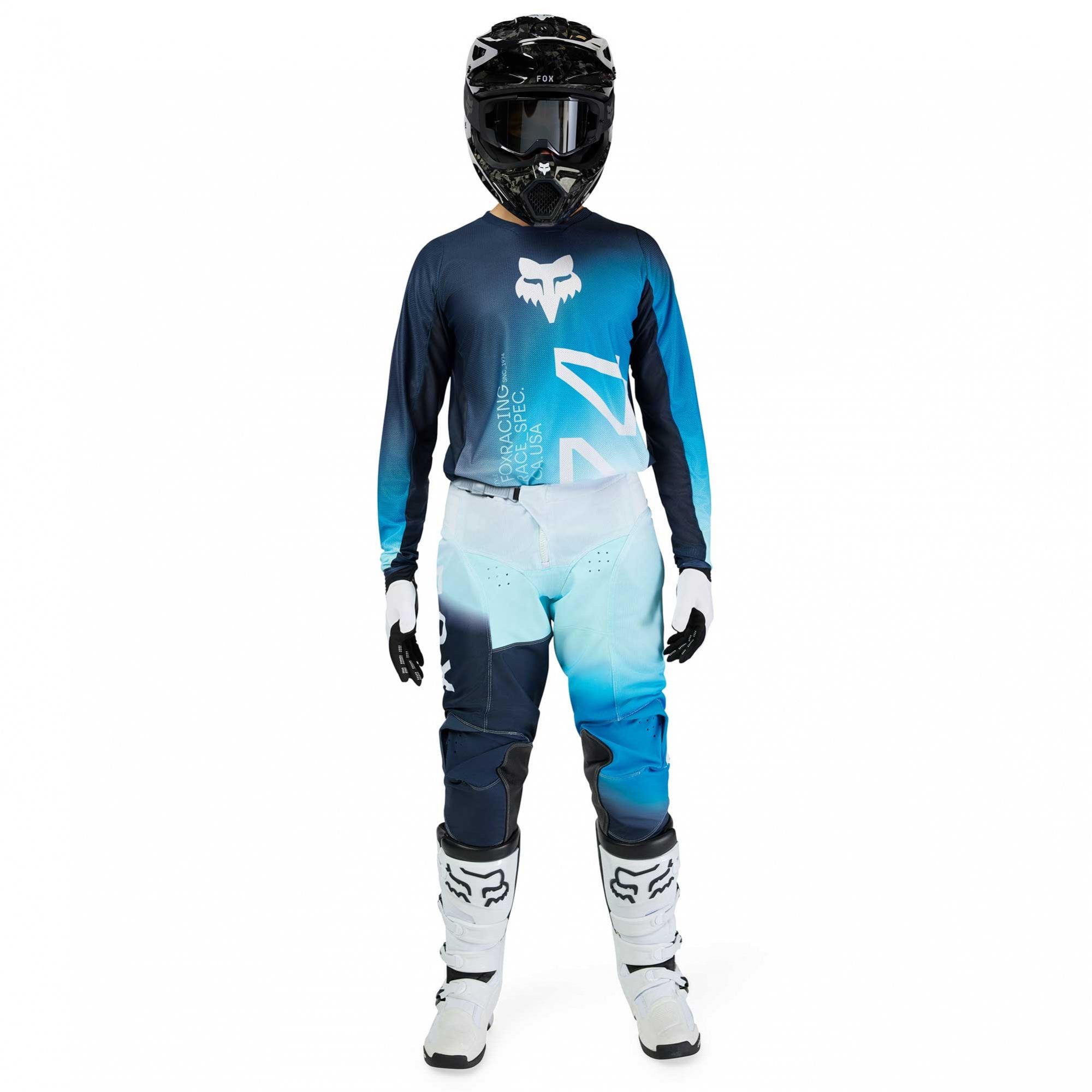 FOX (SALE) Jersey & Pant Kit - 180 AIR HAZE (Midnight Blue)