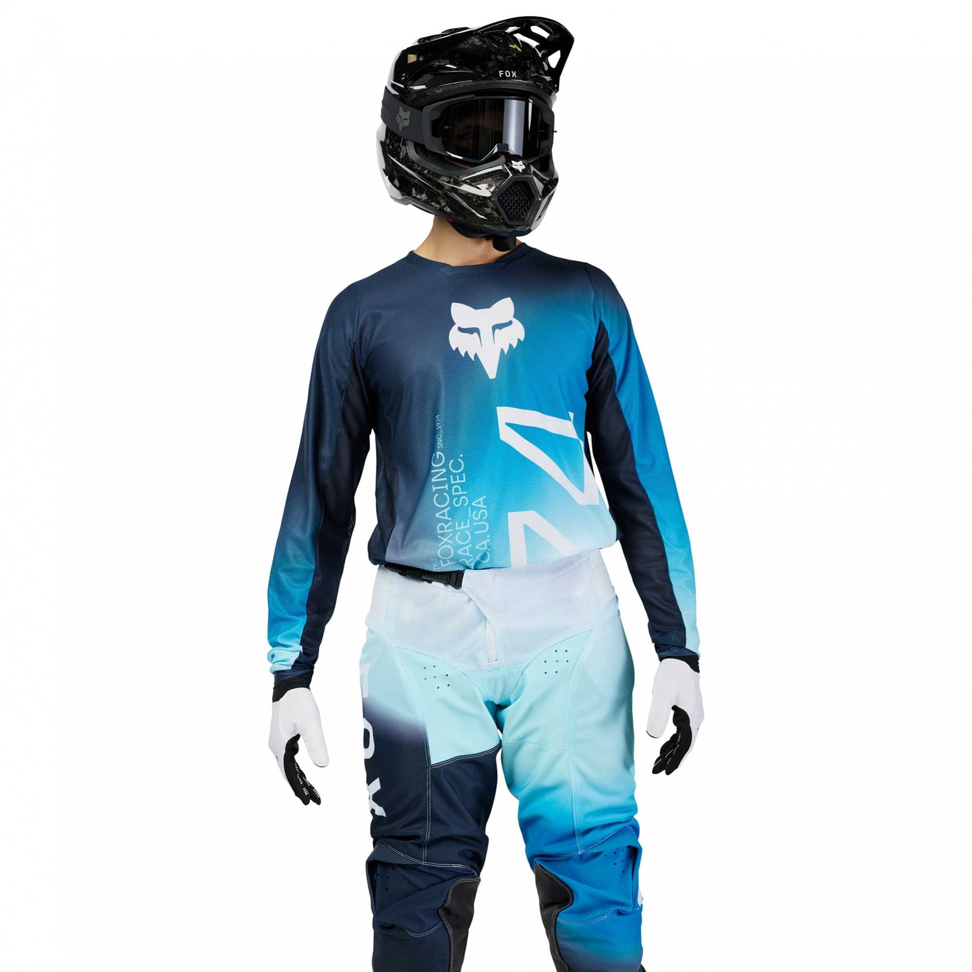 FOX (SALE) Jersey & Pant Kit - 180 AIR HAZE (Midnight Blue)