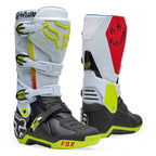 FOX Racing Motocross Boots - Motion HELLO FUTURE (Red/Black/White)